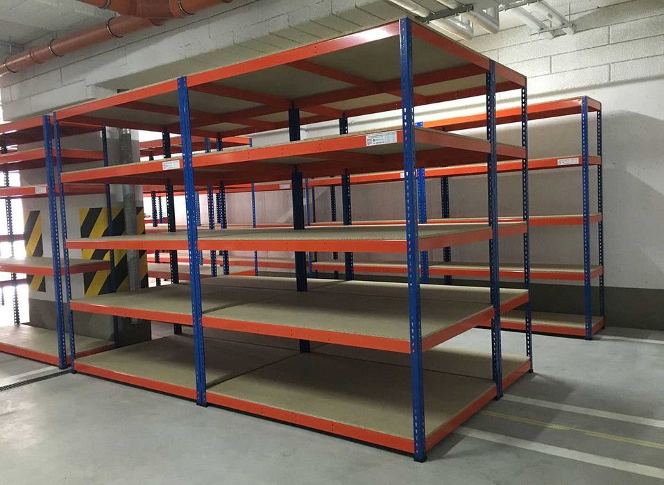 Regały metalowe garażowe regał do magazynu kątownik perforowany