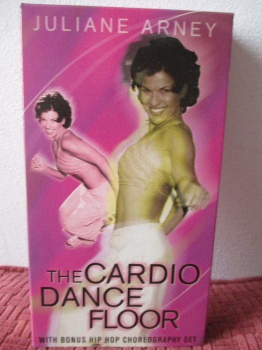 VHS:Cardio Dance/HipHop+Abdominals&Back+Cindy Crawford