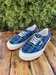 Новые кеды vans authentic (вансы тартан deep jade) с Европы