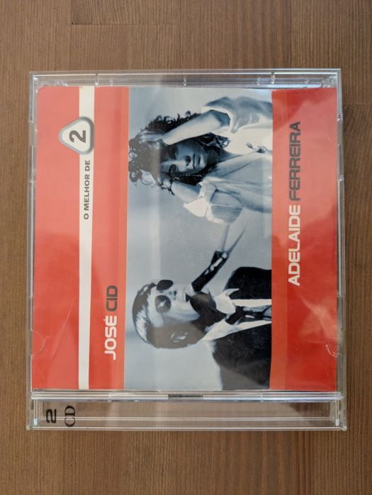 Duplo CD Best of José Cid e Adelaide Ferreira (Como Novo)