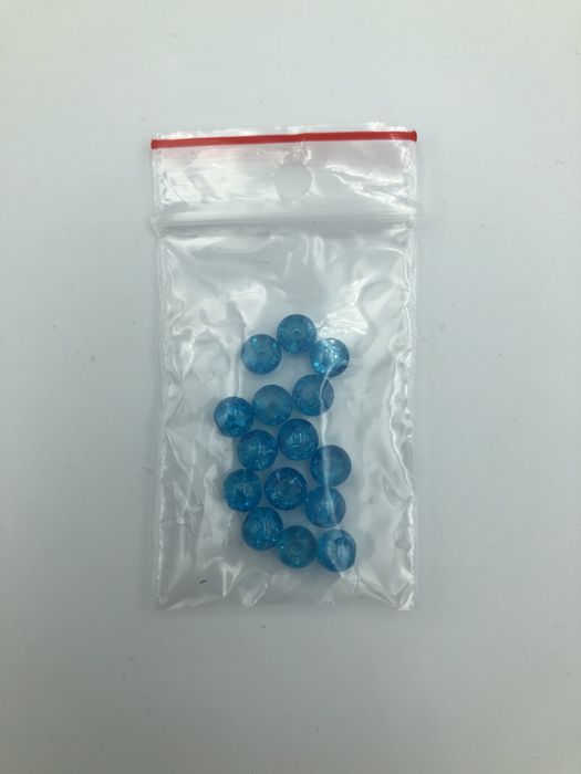 Koraliki cracle i perełki zestaw 45 szt mix „C”