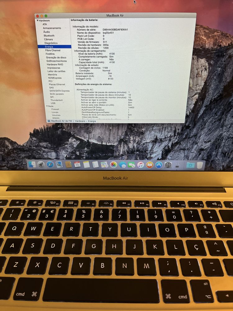 Macbook Air 13” a1466