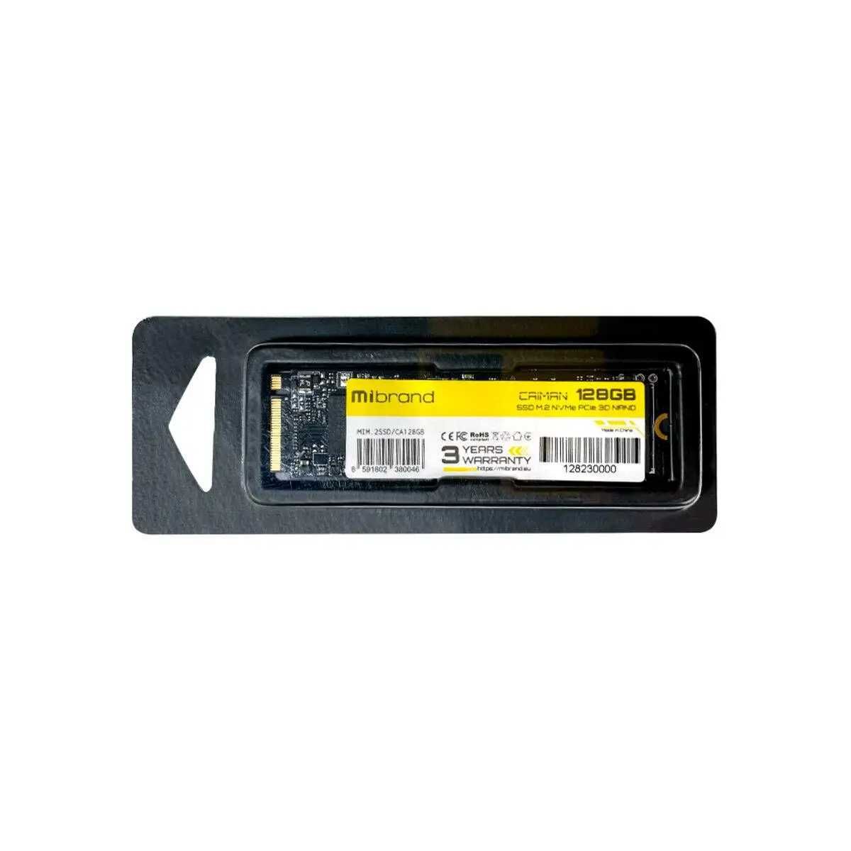 SSD M.2 Mibrand Caiman 128GB NVMe 2280 PCIe 3.0 3D NAND