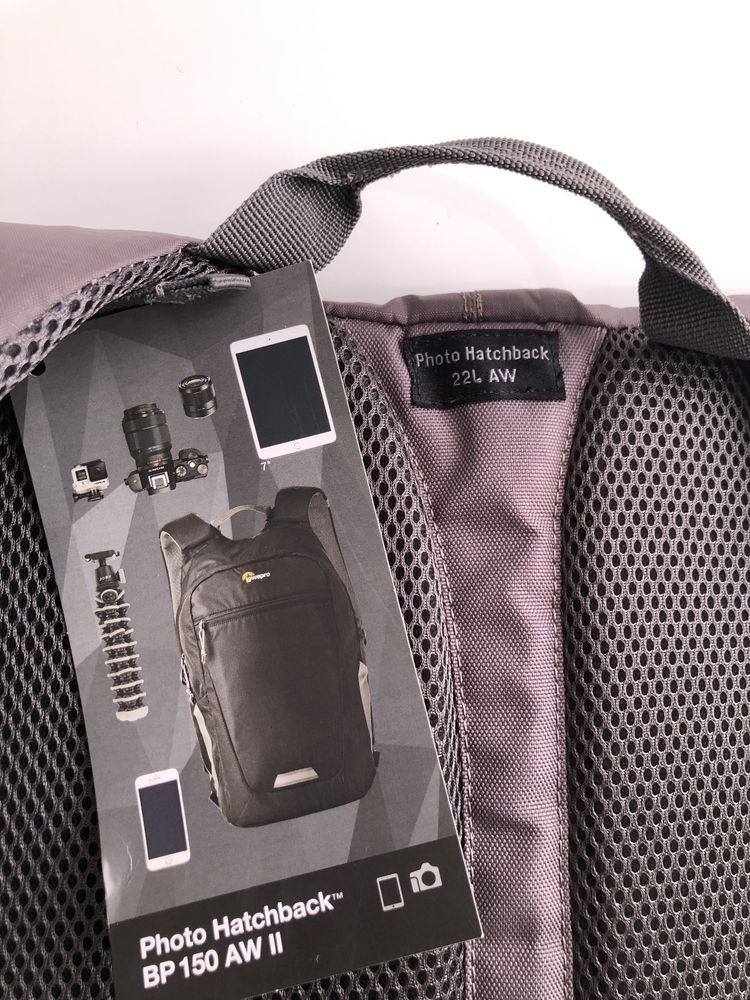 Mochila Lowepro foto hatchback 22l aw