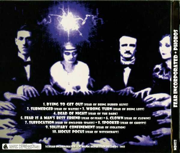 Fear Incorporated  cd  Phobos   gothic   folia