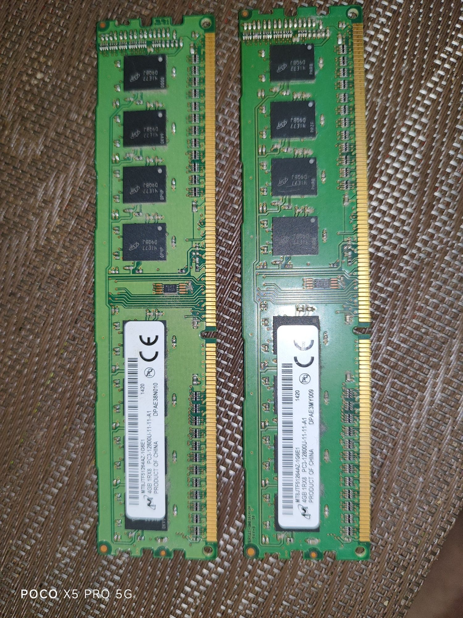 ОЗУ DDR3 8gb 2x4