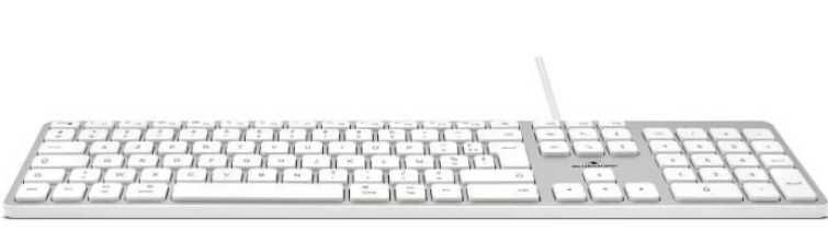 Klawiatura francuska AZERTY Bluestork przewodowa