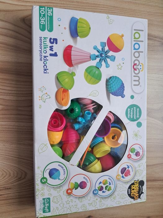 Klocki sensoryczne lalaboom
