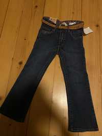 Nowe jeansy z metka r. 104 cm