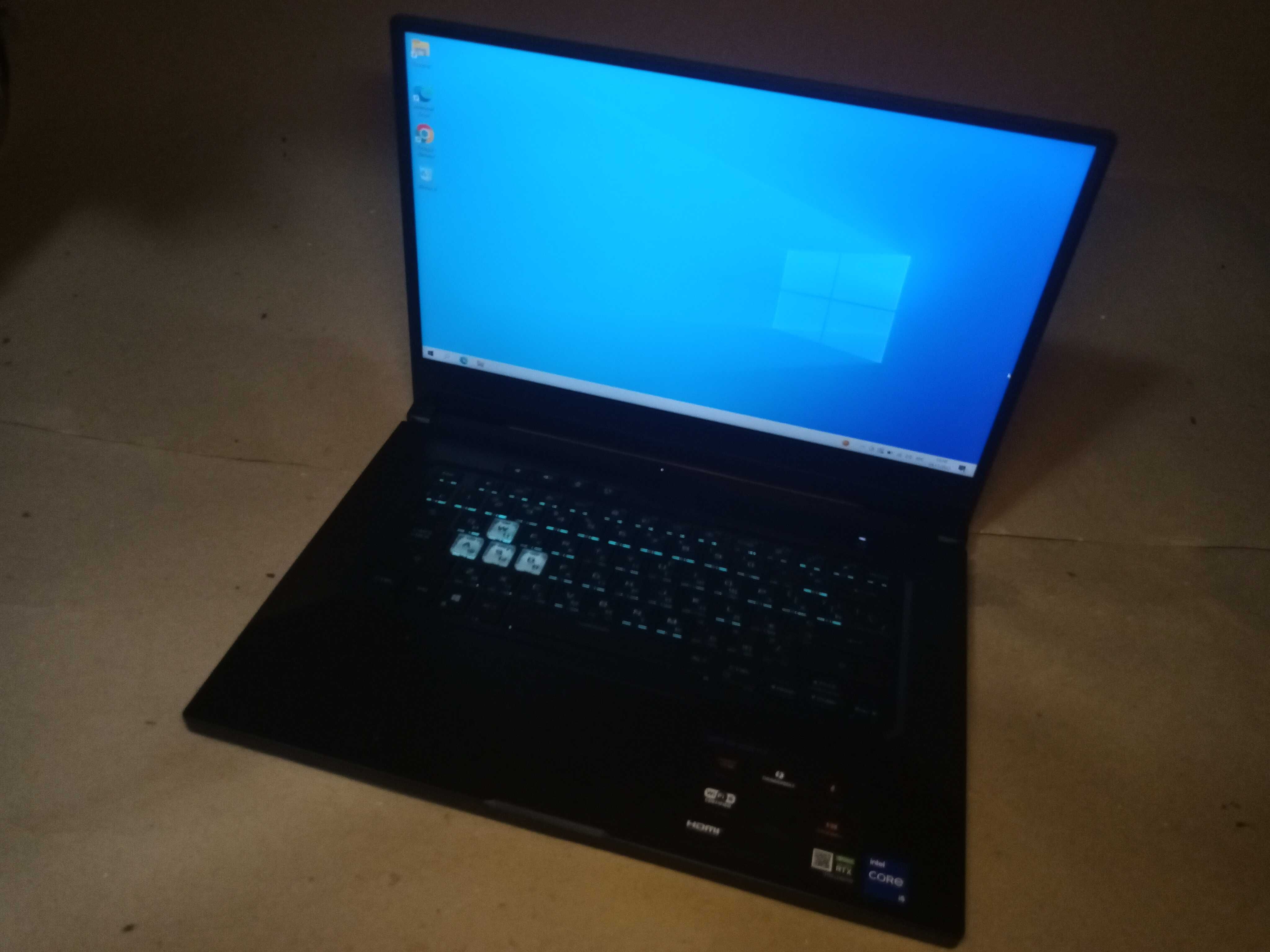Новий ігровий ноутбук ASUS 8ядер/Core i5-11300/ssd 512/відео 6Gb