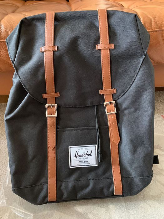 Mochila Herschel Retreat 23L Preta | NOVA & SEM UTILIZAÇÃO