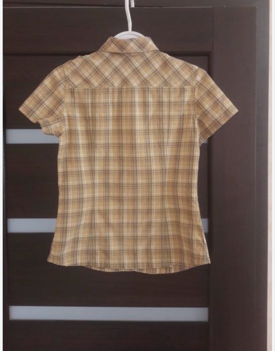 Рубашка с коротким рукавом в клеточку Colin’s XS-S, сорочка