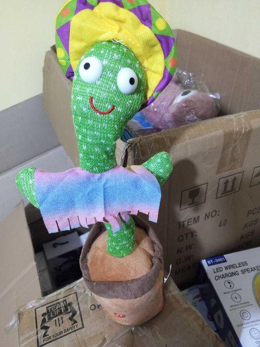 NEW! Танцюючий кактус Повторювач  Співає пісні на українській мові!