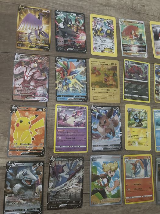 20 kart Pokemon, złota