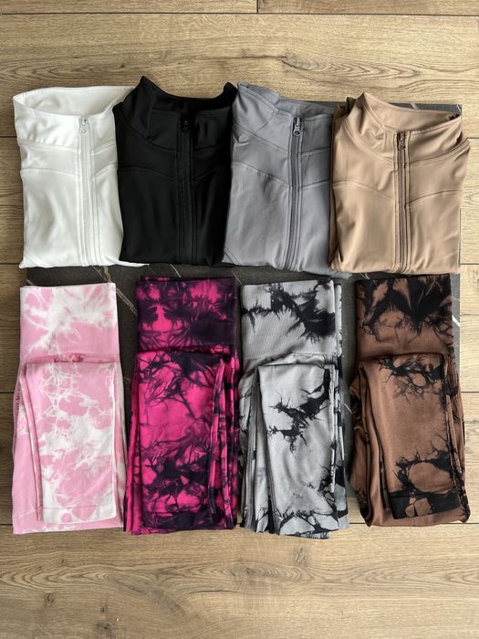 Лосини пуш ап, рашгард спортивний, фітнес костюм