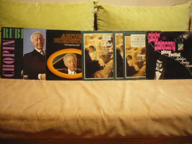 Kolekcja zadbanych winyli z muzyką F.Chopina.Super Cena. 25 x LP