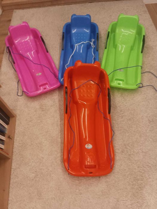 Sanki plastikowe,ślizg Nowe Dł.88 Szer.40