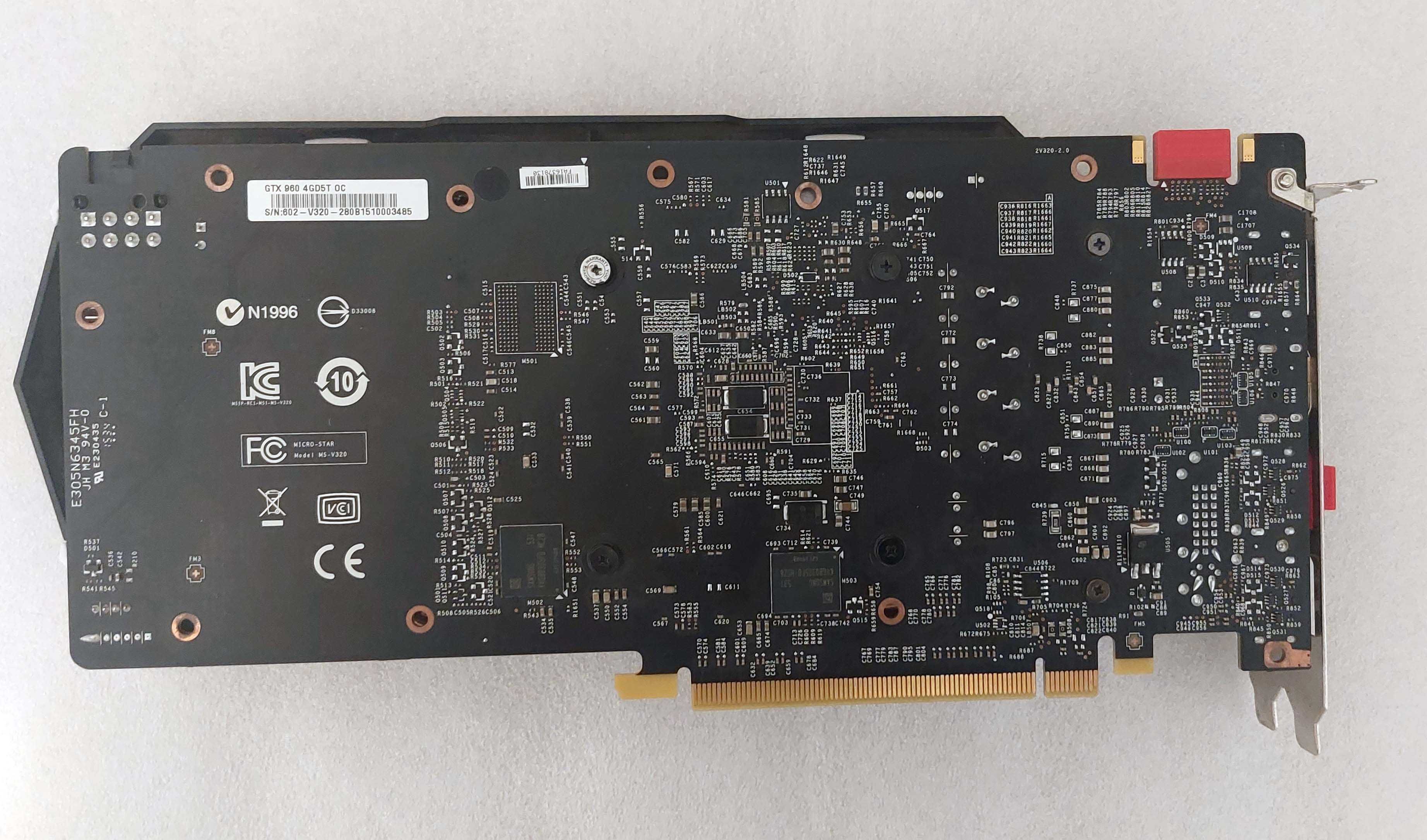 Karta graficzna MSI GTX 960 OC 4GB