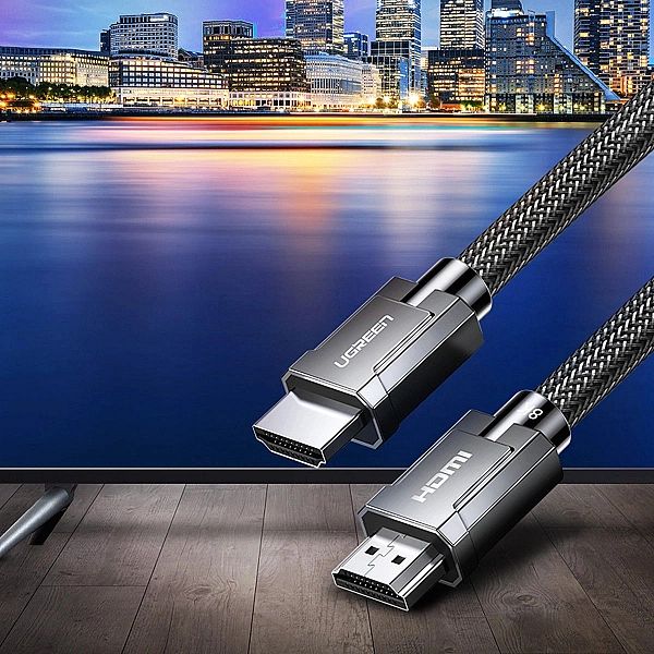 Ugreen kabel przewód HDMI 2.1/8K 60Hz 48Gb/s 3m szary (HD135)