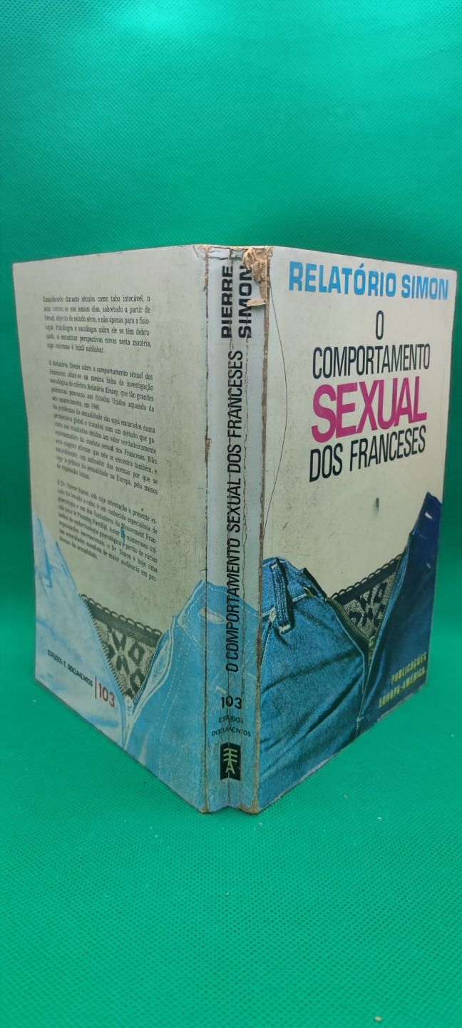 PA4 Livro - Relatòrio Simon - O Comportamento Sexual dos Franceses