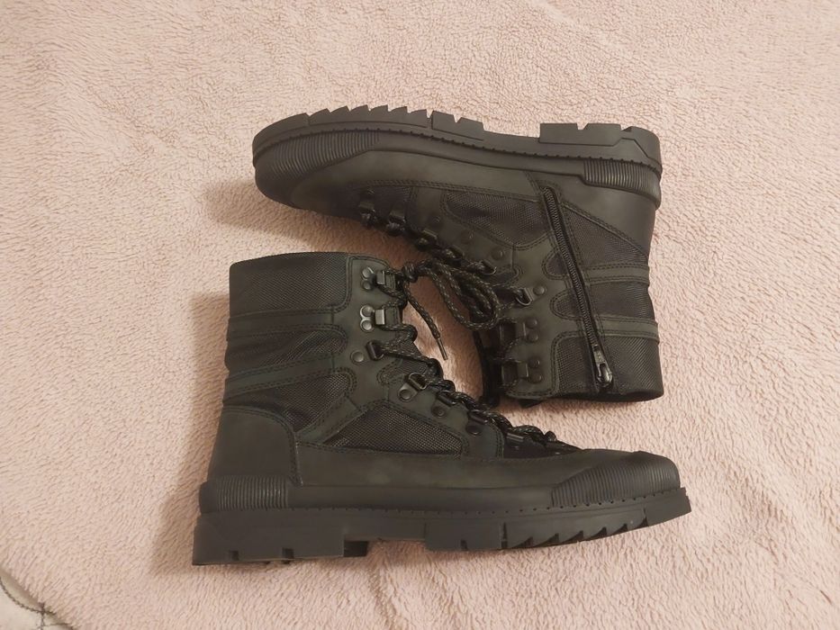 Trzewiki Badura 43 w militarnym stylu glany Musk