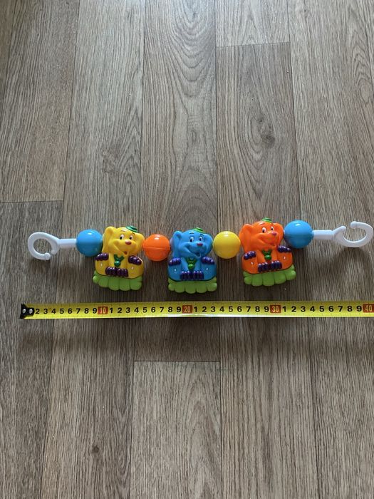 Погремушка для коляски Мишки