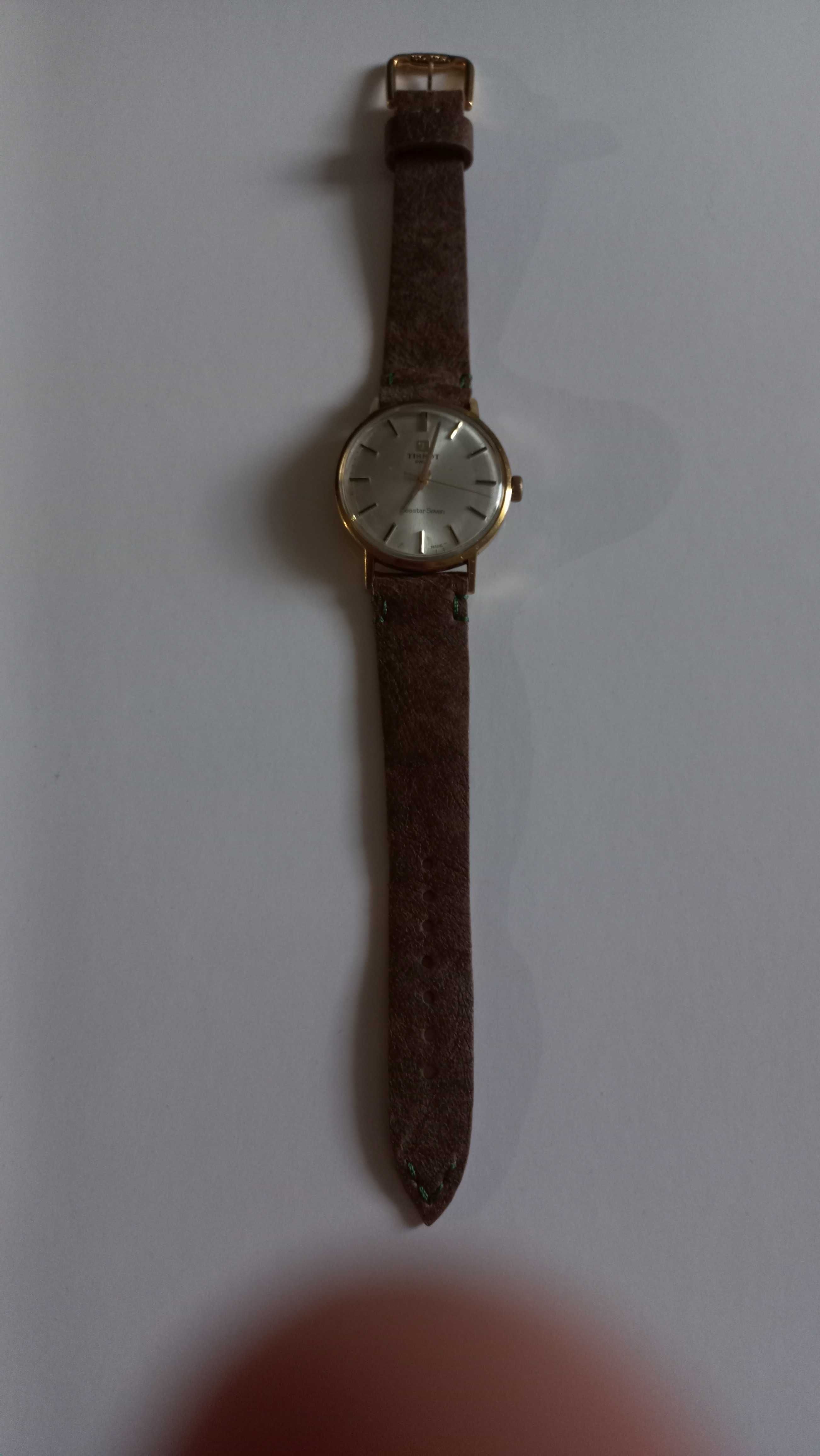 Oferuję ładny pozłacany zegarek Tissot Seastar Seven cal.2451