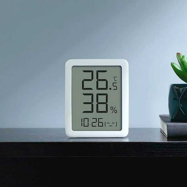 Термогігрометр Xiaomi +Годинник