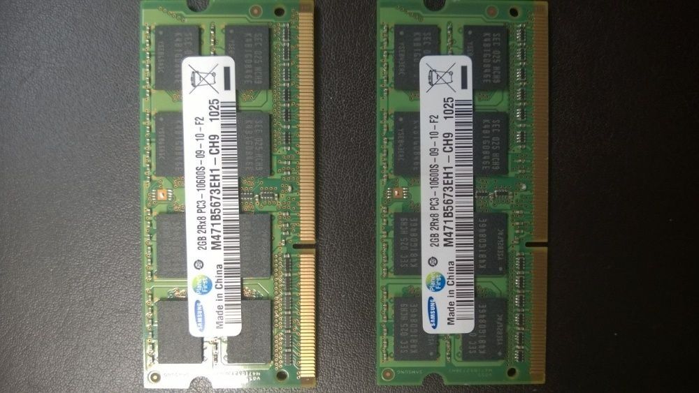 Pamięć RAM 2GB DDR3 Samsung 1333MHz