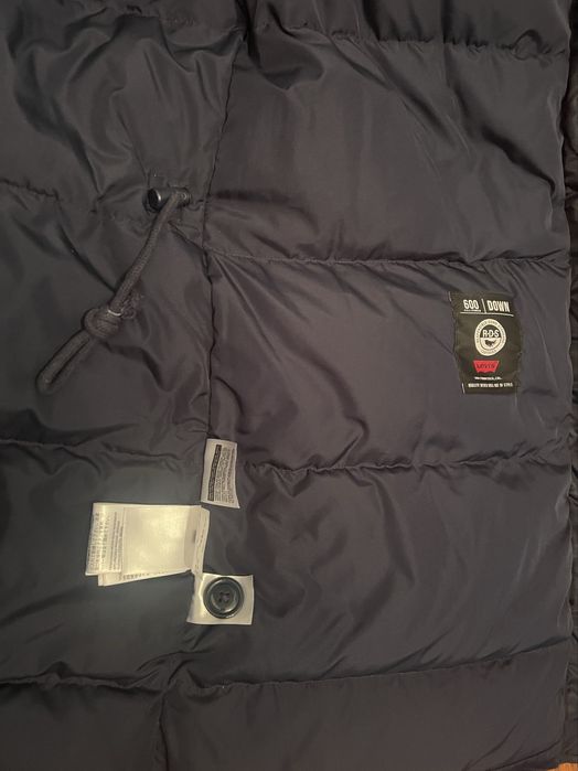 Куртка теплейшая аляска Levi’s с капюшоном