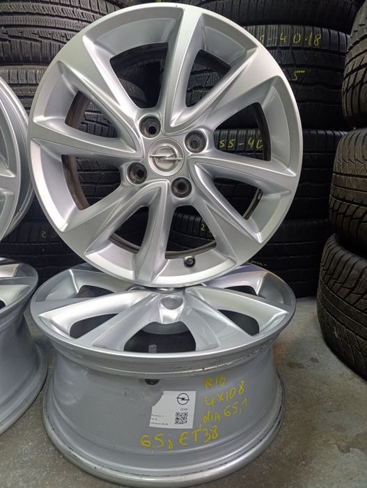 Диски r16 4 108 opel crossland citroën peugeot ford