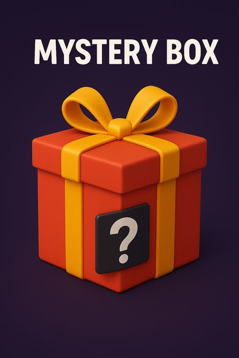 Mystery Box „Gra o Prezent”  3 przedmioty 3D inspirowane Squid Game