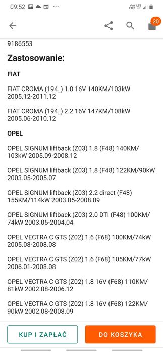 Pregub napedowy 817007
