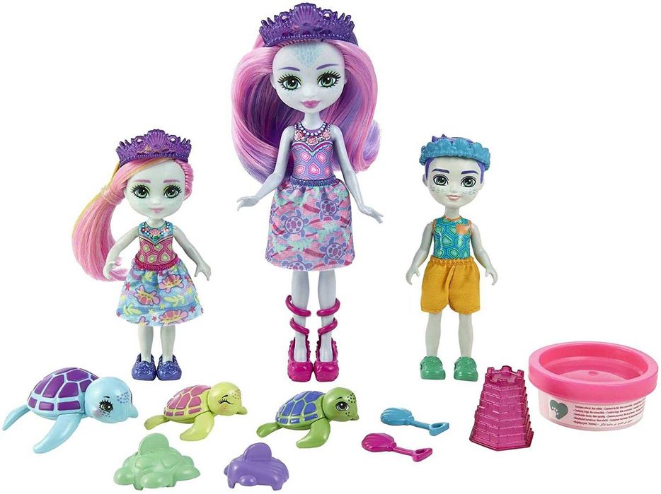 набор Энчантималс роял Дружная семья Черепашек  Enchantimals