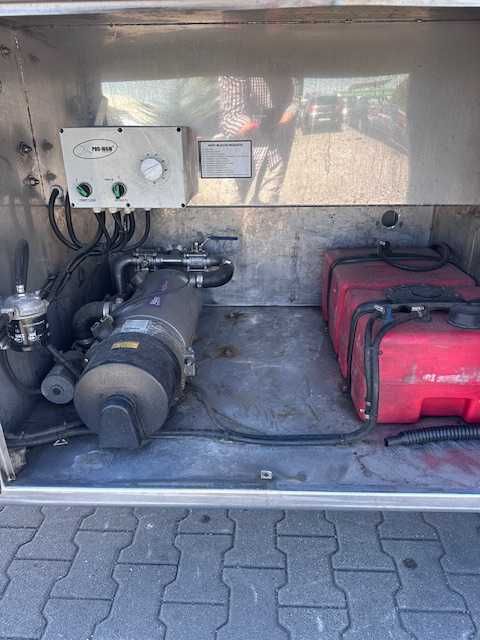 Naczepa cysterna do czekolady -Pompa ,Grzanie ATP