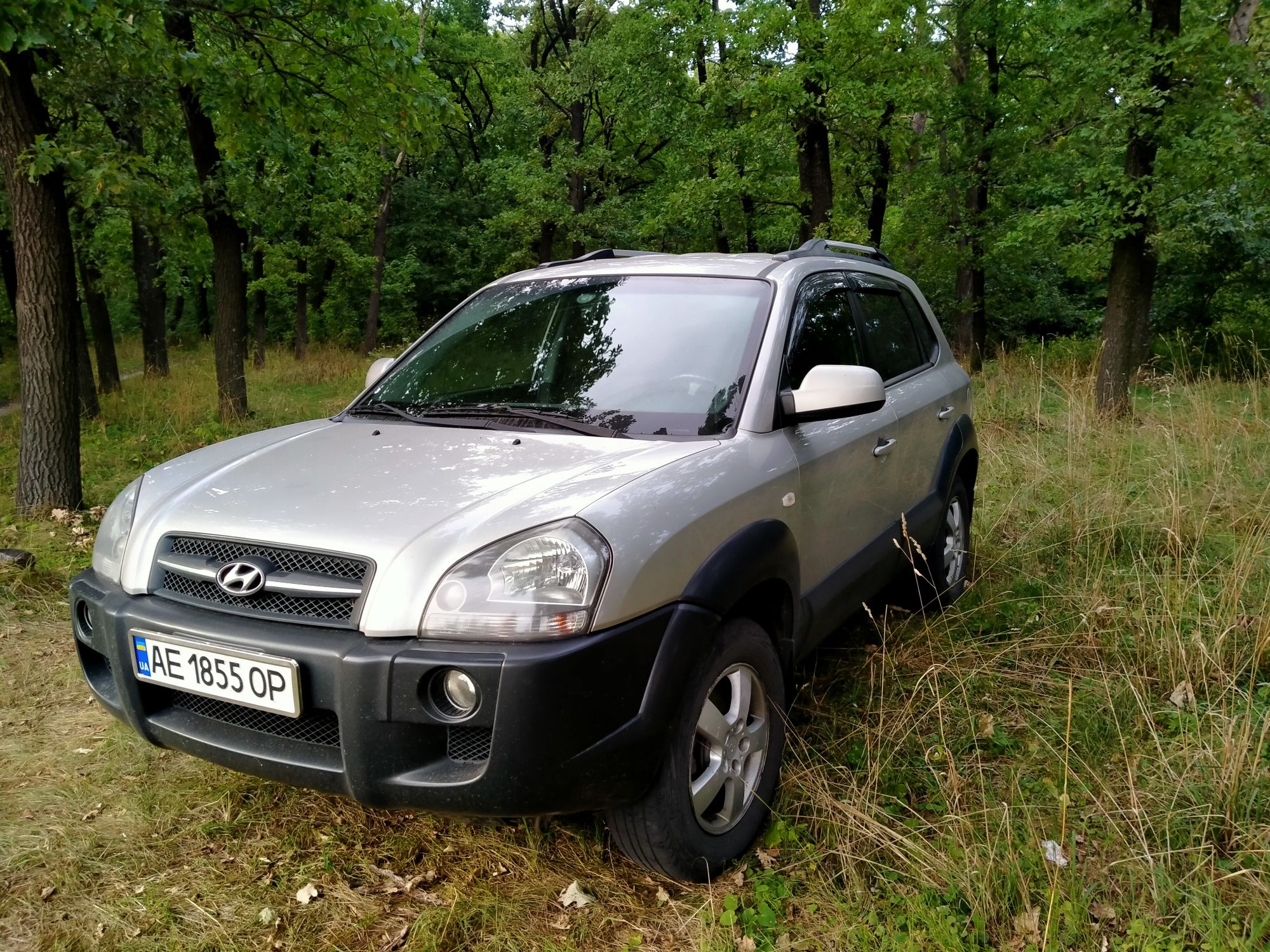 Hyundai Tucson 2007 год выпуска.