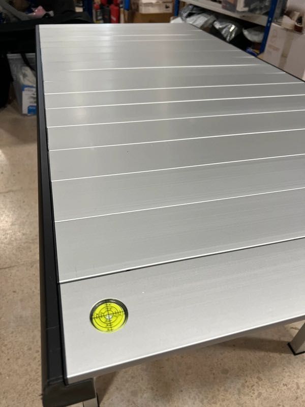Mesa de acampamento, Brunner Titanium Quadra 6 NG Table 170e