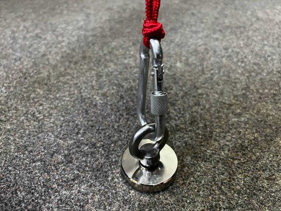 70кг Магніт + Мотузка | Потужний | Пошуковий | Неодимовий | LNM48-1