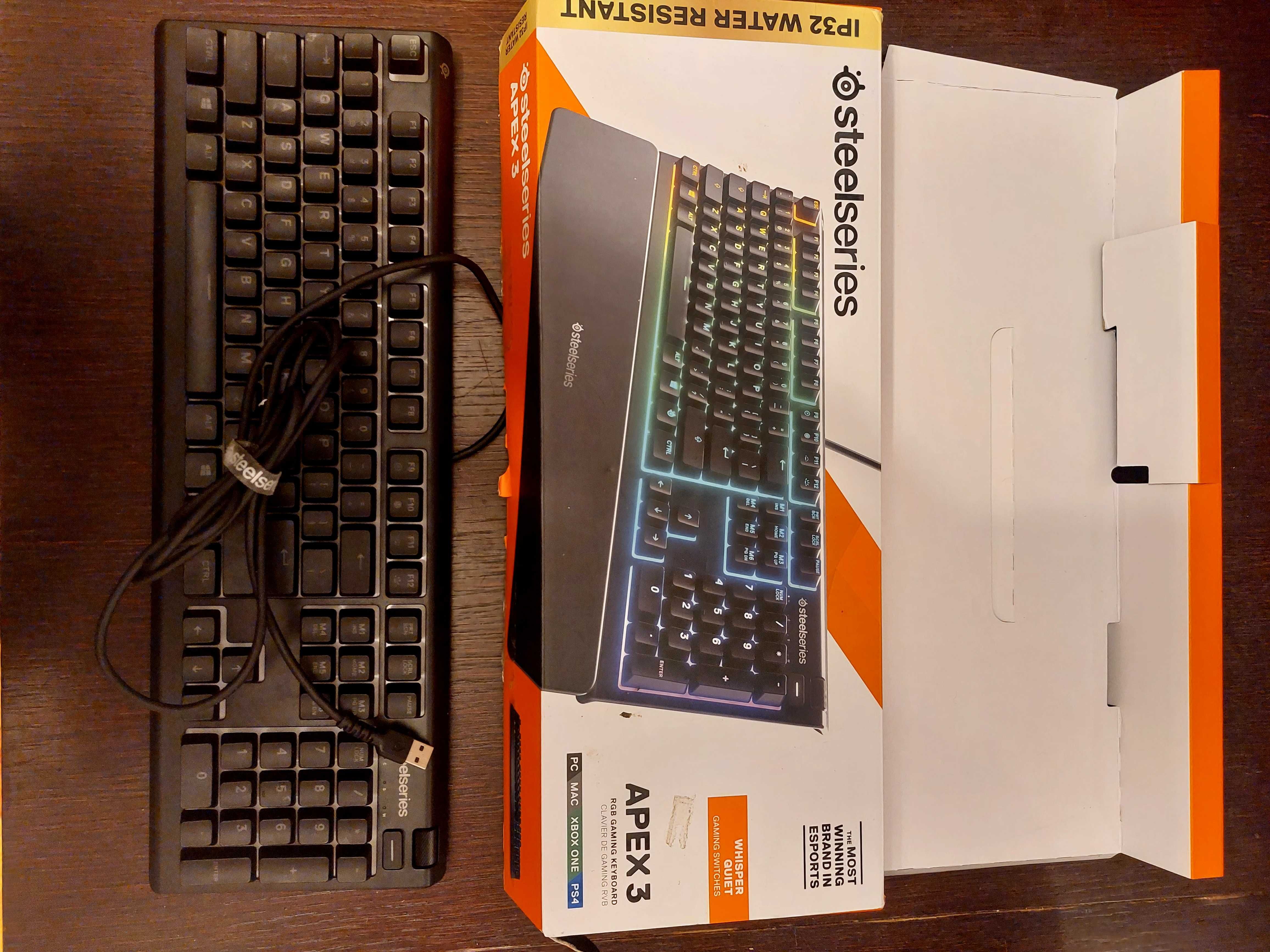 Klawiatura steelseries apex 3 stan bardzo dobry