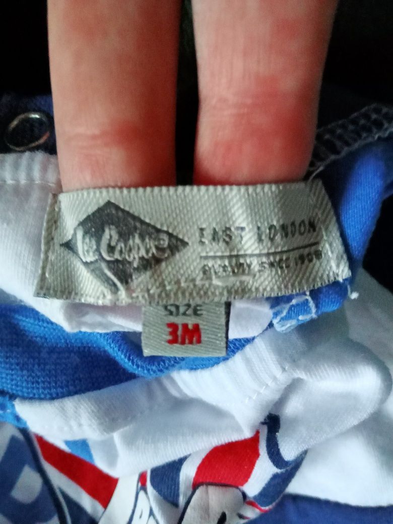 Koszulka niemowlęca Lee Cooper 3-6 miesięcy NOWA