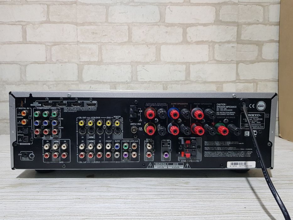Пульт!7.1AV ресивер Onkyo TX-SR506  7x130 б/у з Німеччини