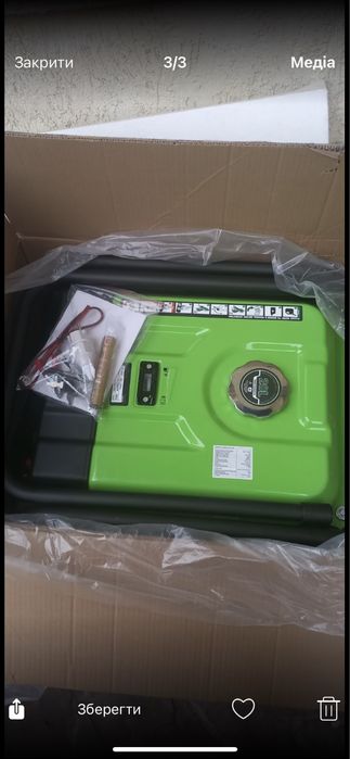 Бензиновий генератор Barracuda (Польща) 3.8 кВт