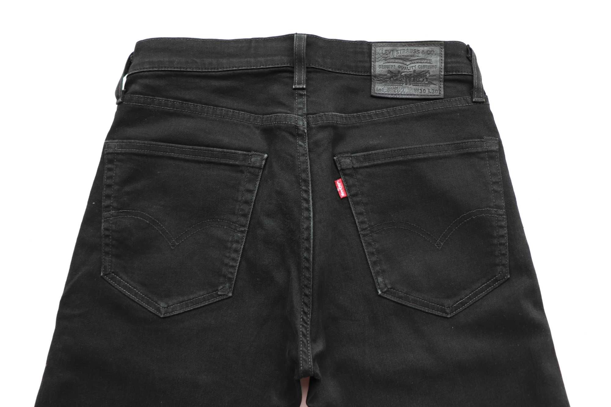 LEVIS 502 W30 L30 męskie spodnie jeansy slim fit jak nowe