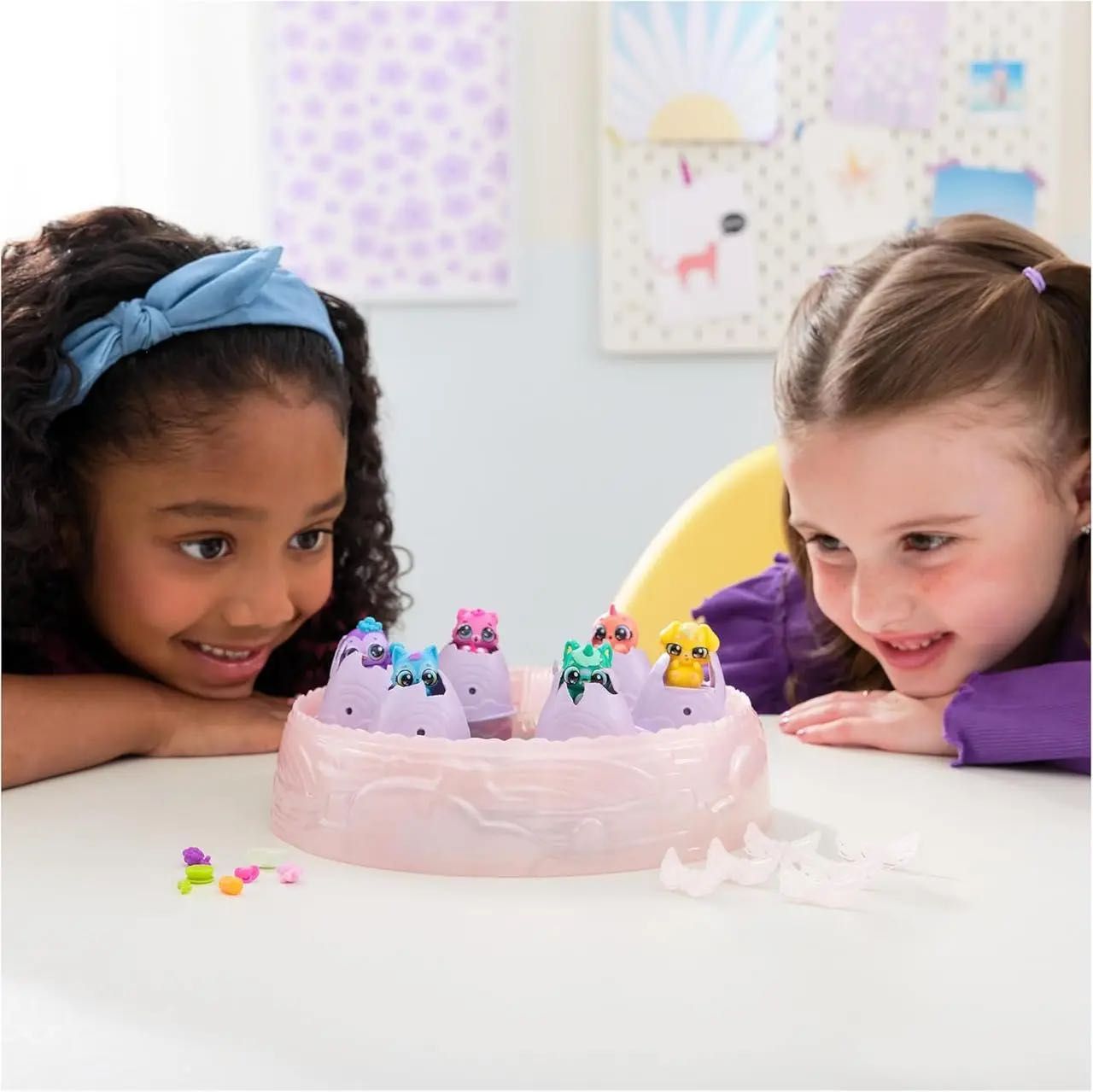 Набор хачималс 6 фигурок в яйцах Hatchimals Alive Rainbow Hatchery