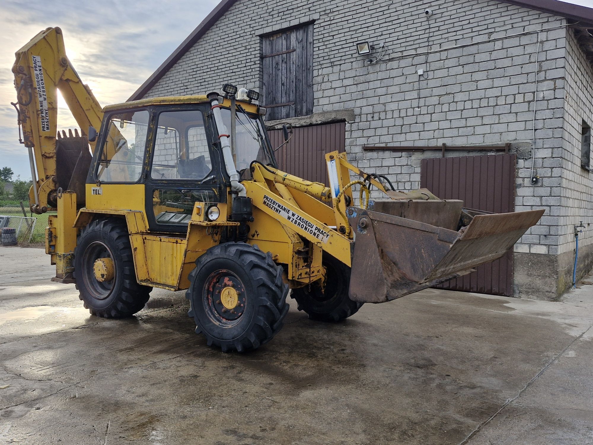 Koparko Ładowarka KRAMER 516 4x4 jcb schaeff Zeppelin bobcat fai