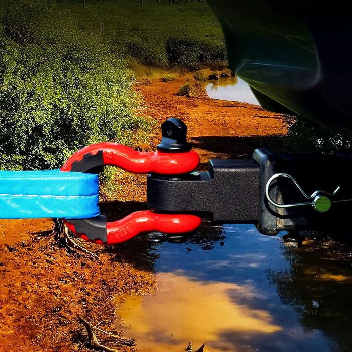 Zestaw holowniczy z szeklą – stalowy adapter do auta i przyczepy