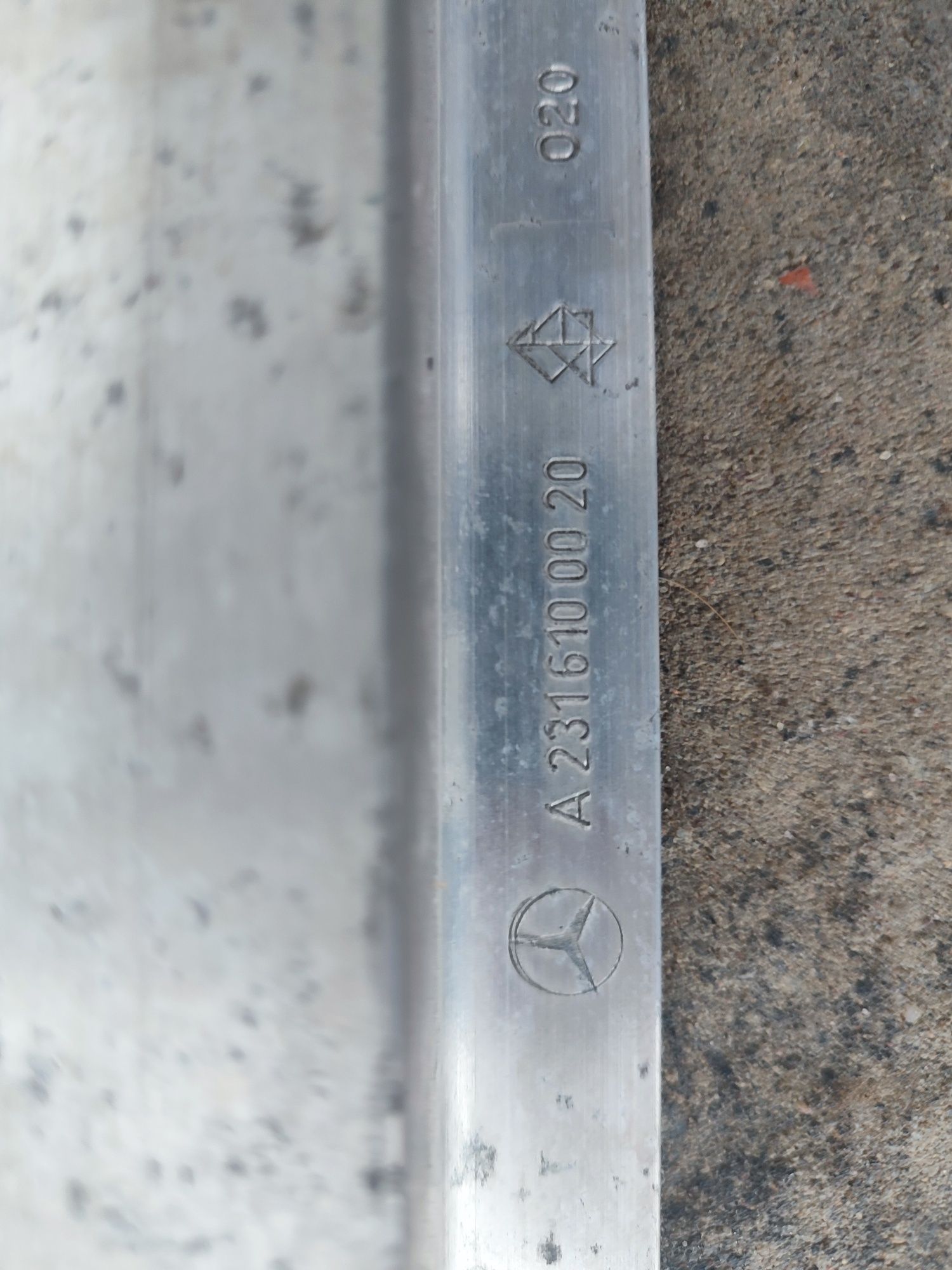 Belka Zderzaka Tył Mercedes SL A231 R231 Oryginał