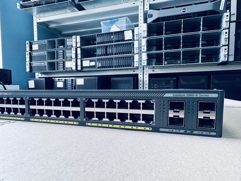 Коммутатор CISCO WS-C2960X-48FPS-L POE+