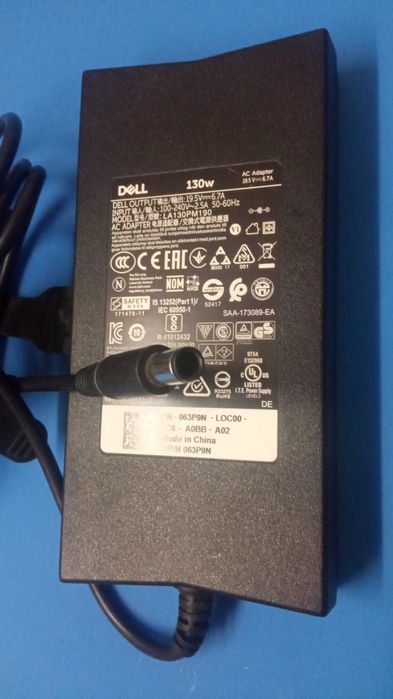 Блоки питания для ноутбуков Dell/HP/Asus/Acer/Toshiba