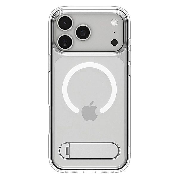 Spigen Ultra Hybrid ”S” Mag Magsafe Iphone 17 Pro Clear/White